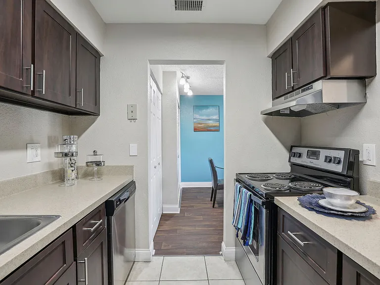 Galley Style Kitchen
