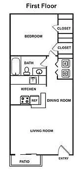 Floor plan The Abberly 1st Floor