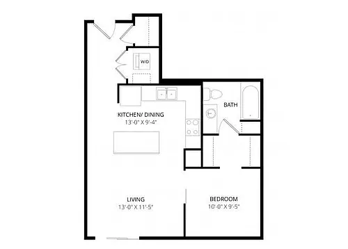 Floor plan Wacouta