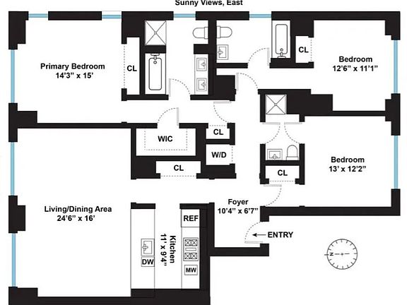 2nd image of 200 E 95th St APT 22C