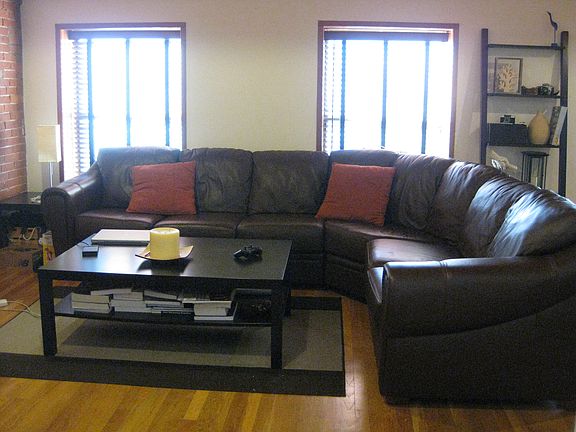 One large living room