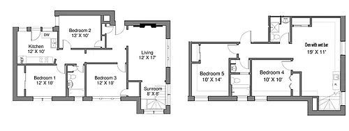 Floor plan Duplex Stunner