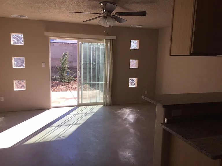 Great room looking out to back patio