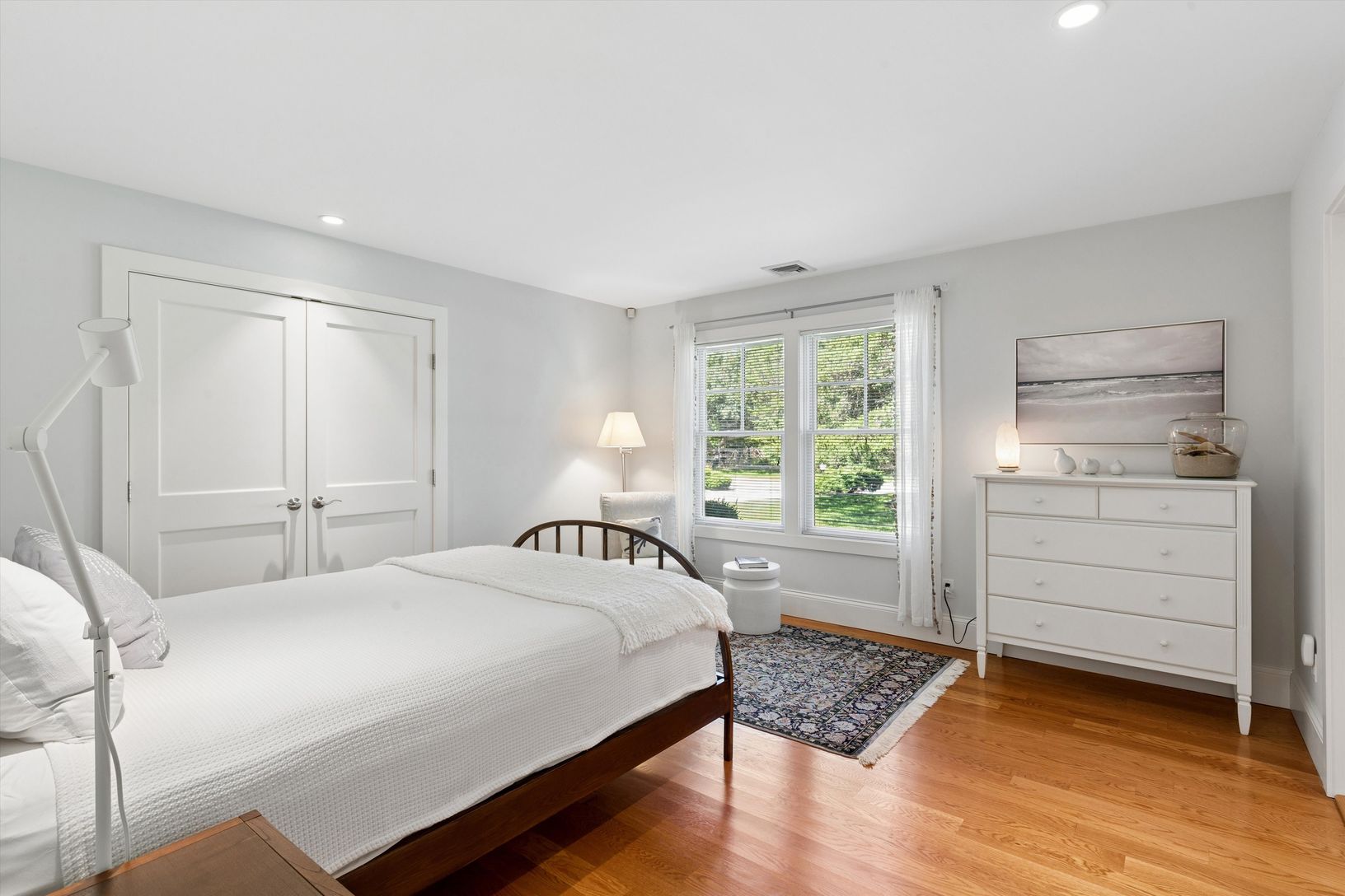  Second bedroom with shared bath.