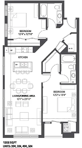 Floor plan M