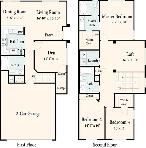 Floor plan The Drake