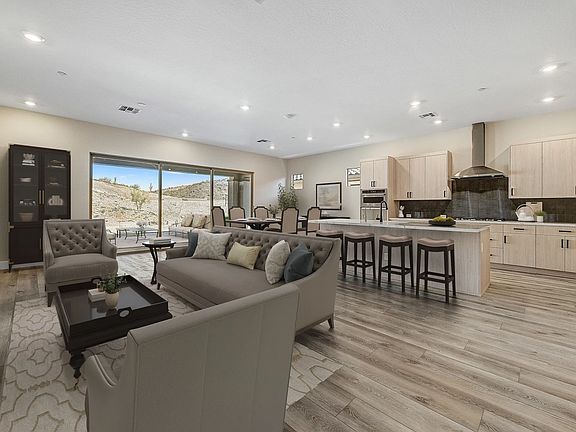 Virtually Staged Vantage Great Room