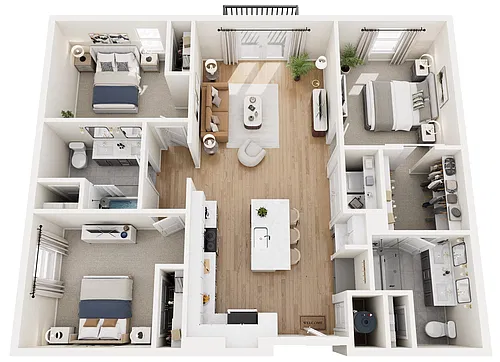 Floor plan 3A