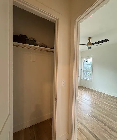 Hallway to 2nd level bedroom