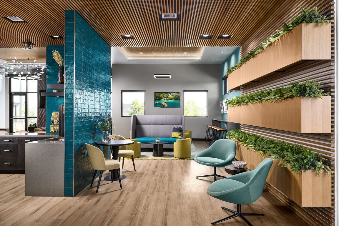 A clubhouse that doubles as your extra living room.