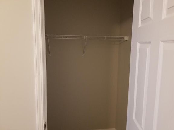 Closet in bedroom