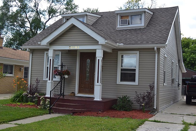Front with porch