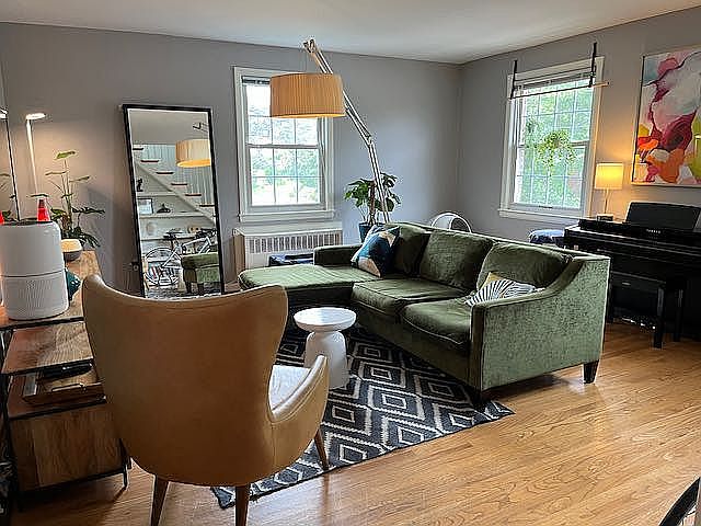 Spacious living areas.