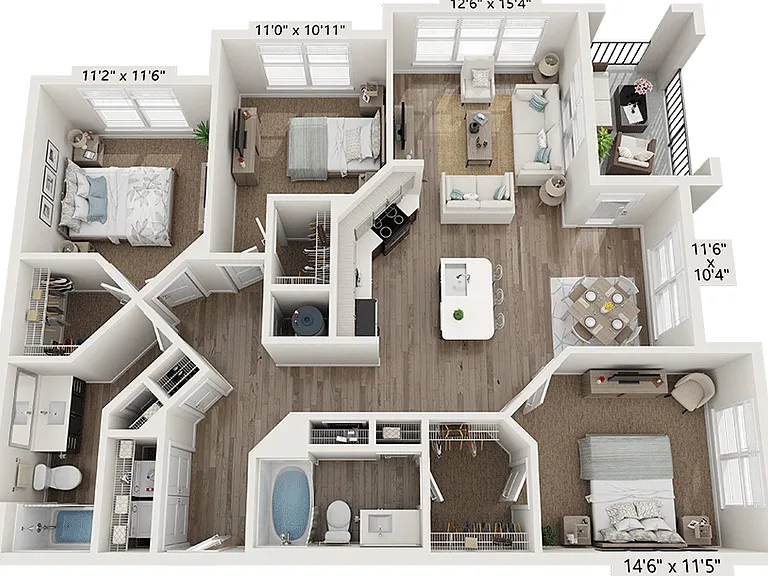 Essex Luxe Apartments — Photo 94