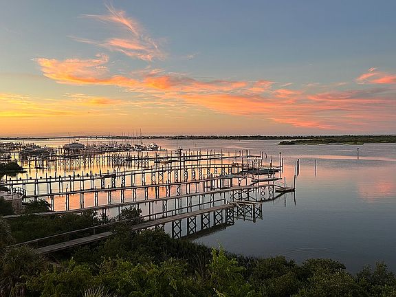 North View at Sunset