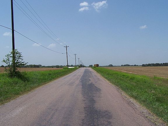 View south of Ponderosa Road