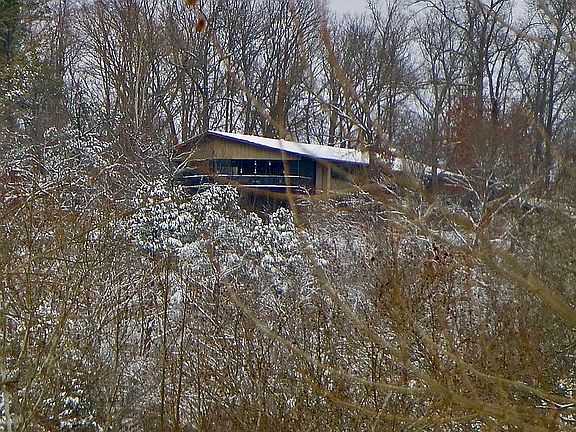 Looking up from the South