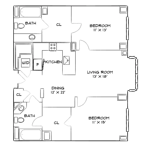 Floor plan Design 2F Premier