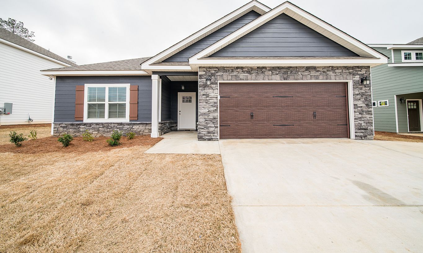 Walnut with Open Gable Plan, Midland Downs, Midland, GA 31820 | Zillow