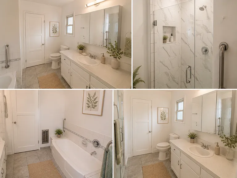 Bathroom 2 in hallway