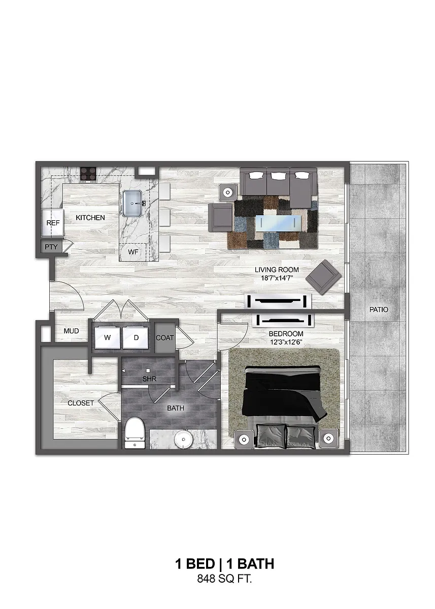 Floor plan A13