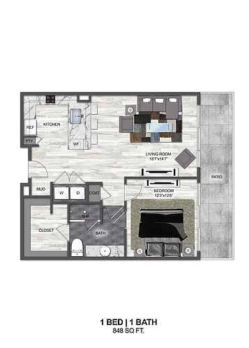 Floor plan A13