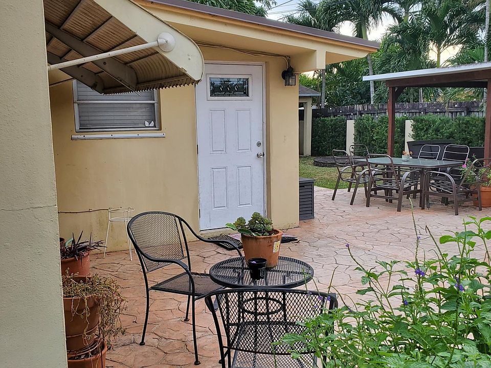 Entrance to unit