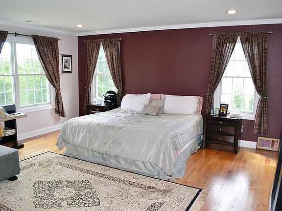 Expansive Master bedroom : That's a king size bed &there is still enough space for a sitting area.