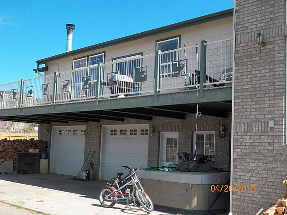 Hot Tub & Basement Entrance