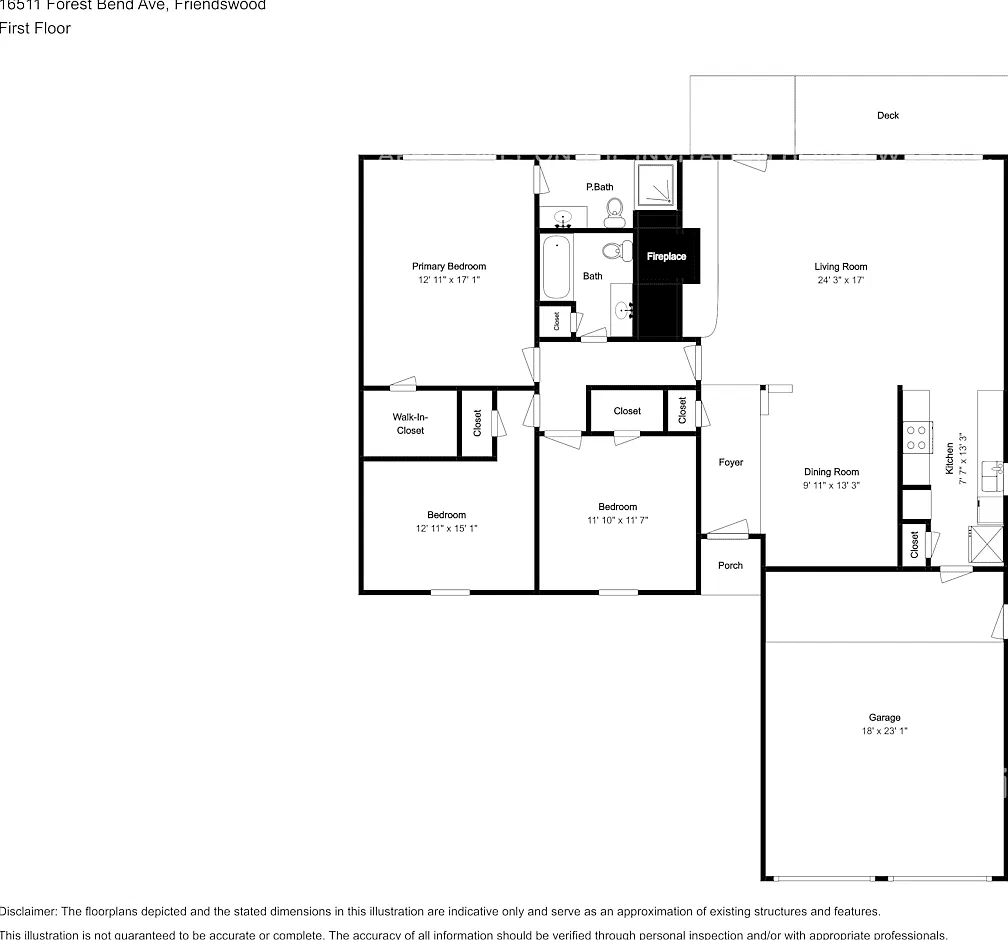 16511 Forest Bend Ave Friendswood, TX 77546 — Photo 2