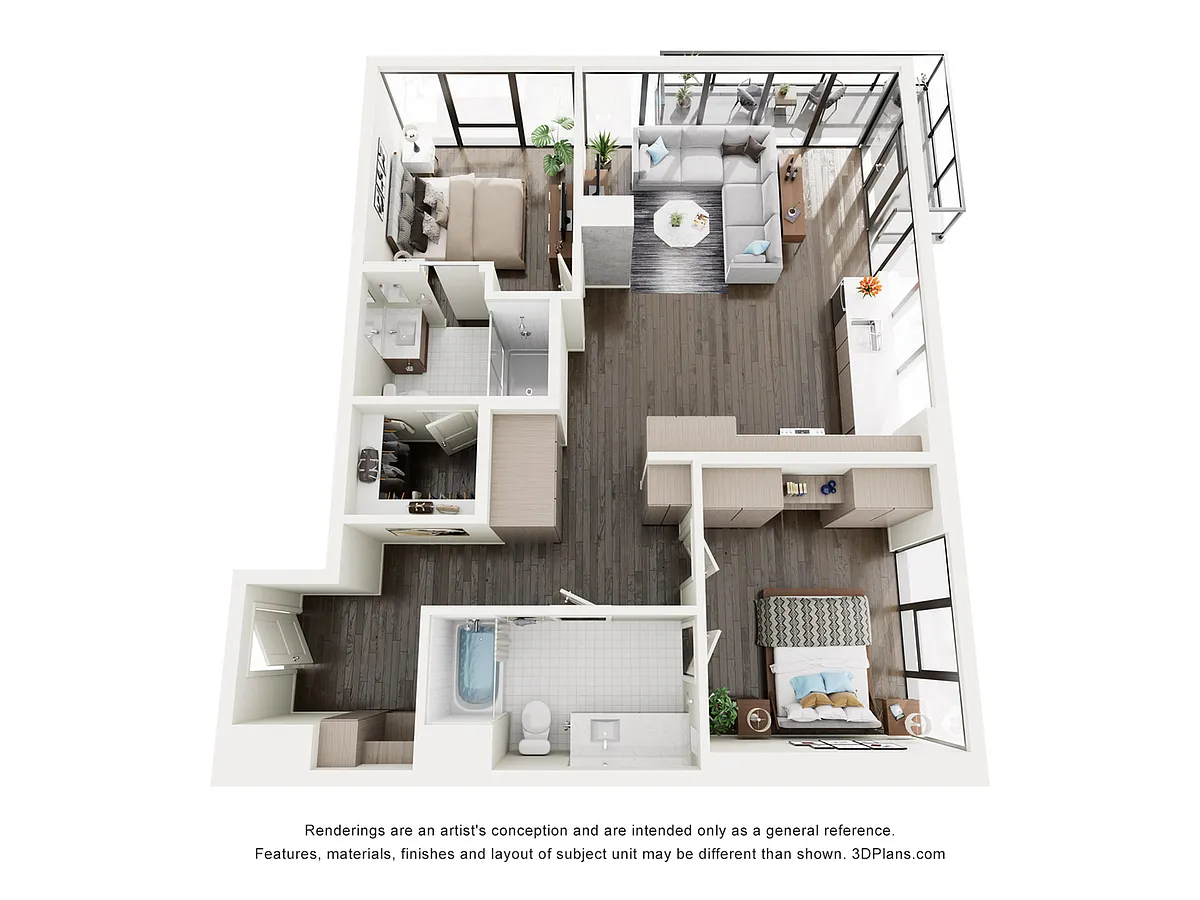 Floor plan B3