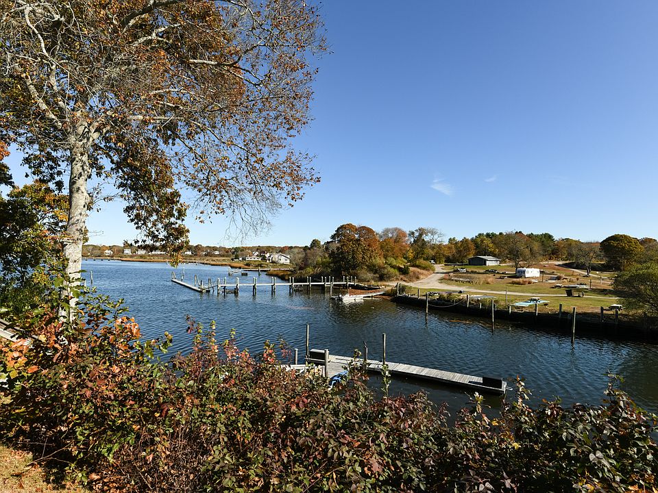 Backyard with beautiful Pond views