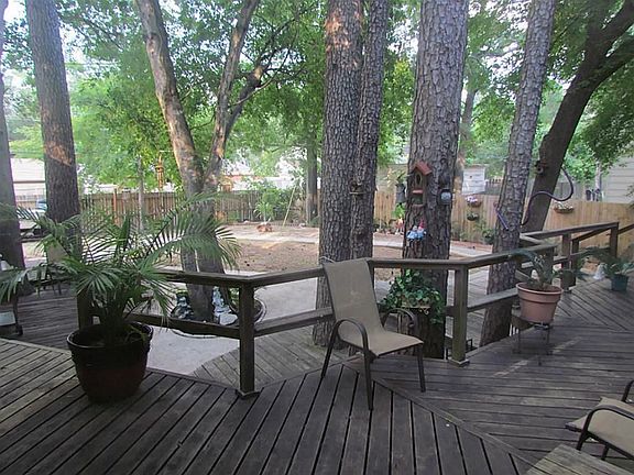 View of back landscape