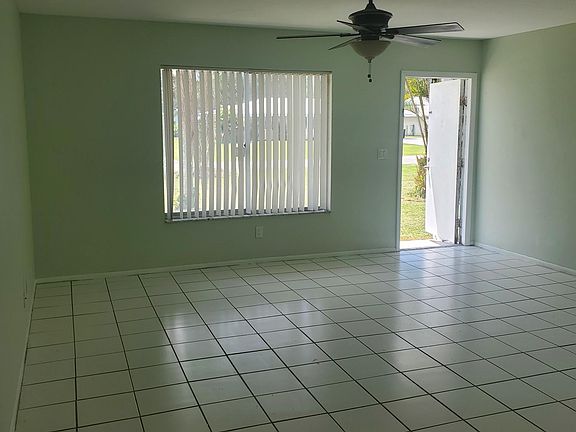Living area and entry way