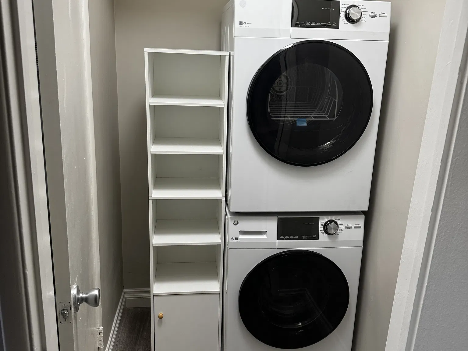 Representative renovated studio in the building; finishes and appliances vary by unit.