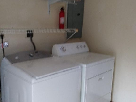 Laundry with washer and dryer