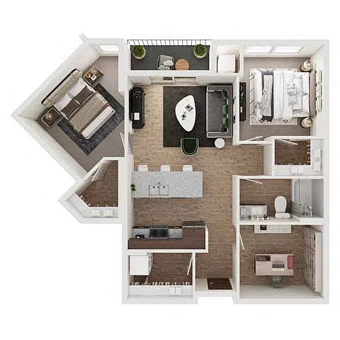 Floor plan The Aft