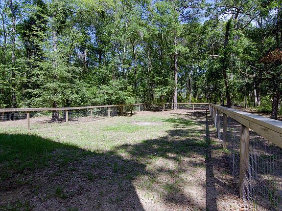 Fenced in back yard