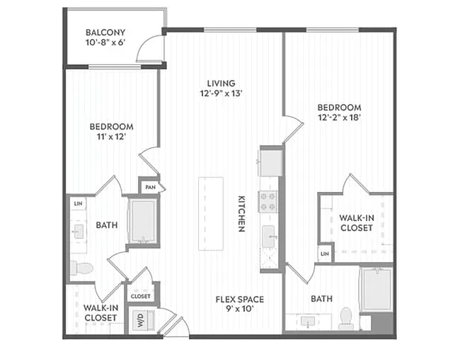 Floor plan C6a