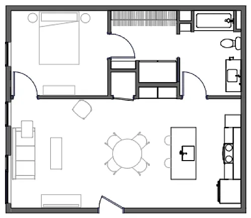 Floor plan 1F