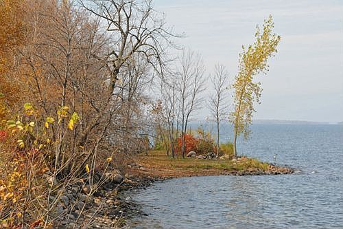 Private penninsula, part of 500 feet of shoreline