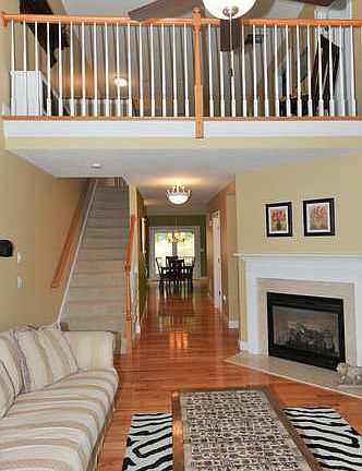 Gas Fireplace/ Cathedral