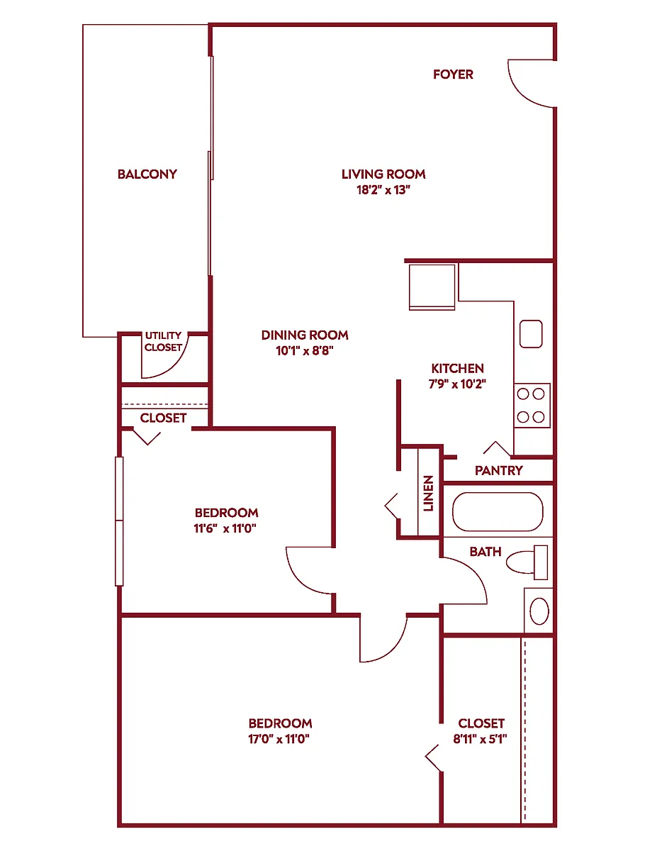 Floor plan B1