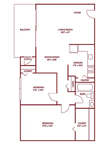 Floor plan B1