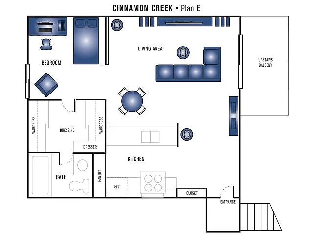 Floor plan Plan E