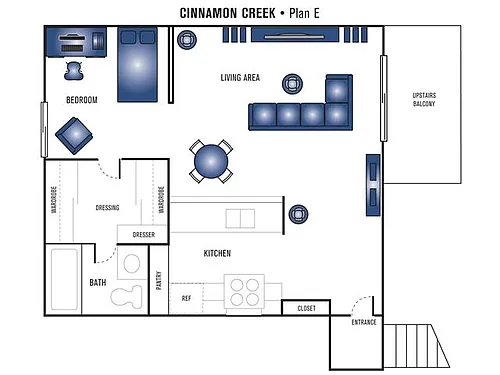 Floor plan Plan E