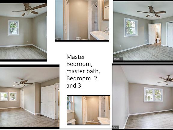 Gorgous floors and ceiling fans throughout the home