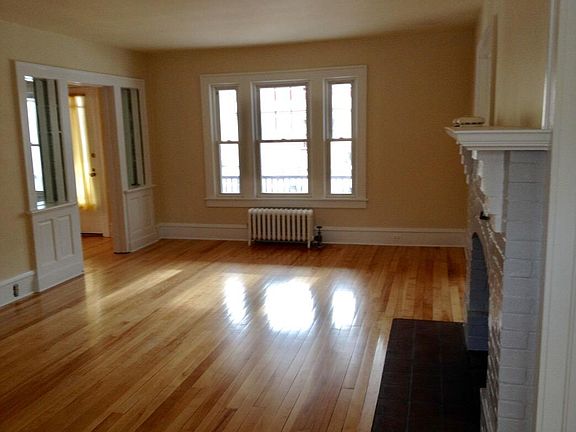 Living room towards front of home