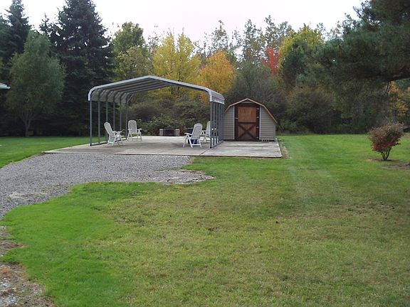 Carport and Shed