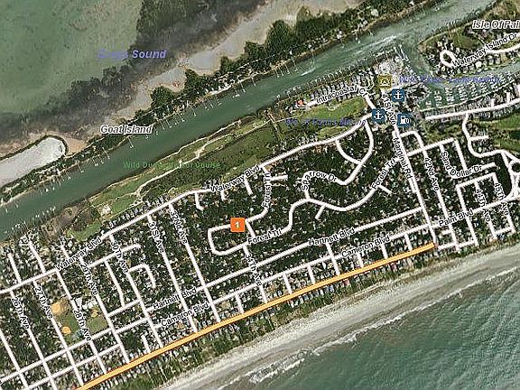 Location on Isle of Palms